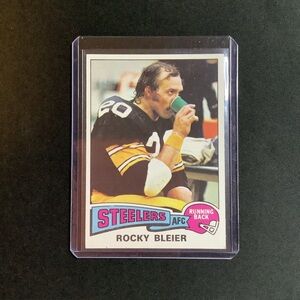 1975 Topps Football #39 Rocky Beier RC Rookie Card HOF Pittsburg Steelers